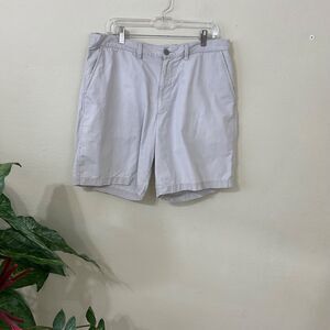 Patagonia Organic Cotton Light Khaki mens Shorts tagged size 35 , 8” Inseam